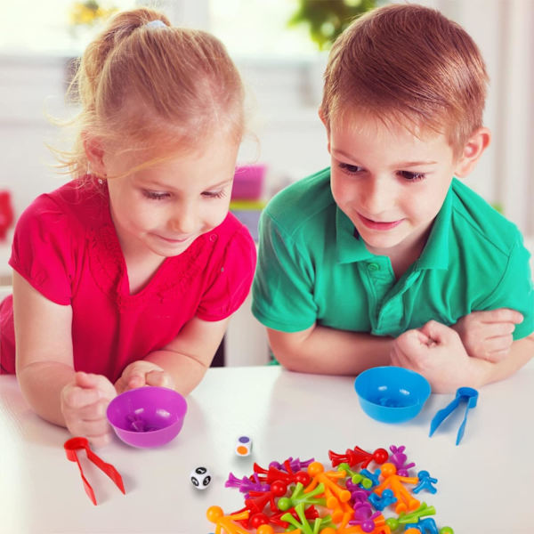 Montessori-pelit 2 3 4 5-vuotiaille (9*9*17CM), Laskeminen ja lajittelu