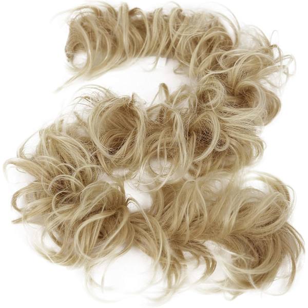 XXL-kokoinen hiuslisäke Scrunchie - Volyymiset kiharat nuttura Li