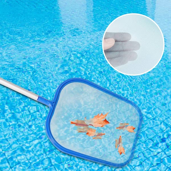 Poolnet, stærke aluminiumsstænger til poollameladskillere, fint net