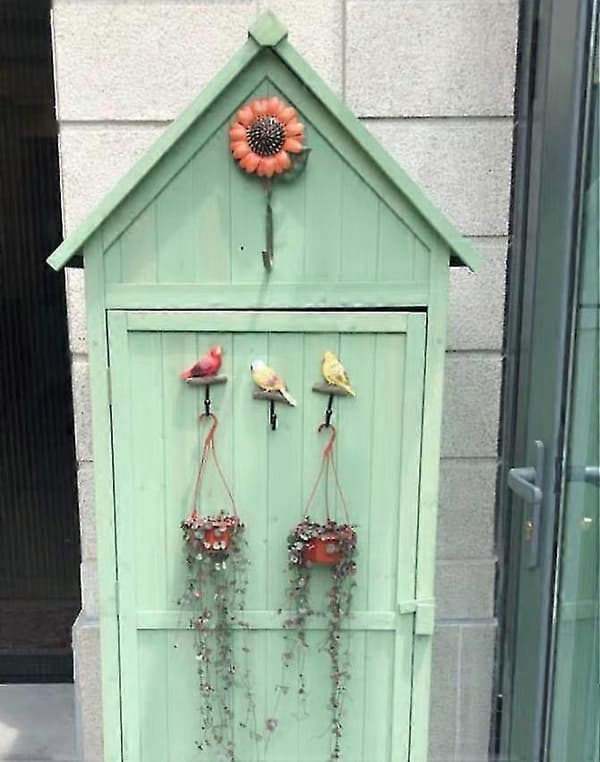 Plante Væg Krog Vægmonteret, Kunst Blomst Jern Krog, Boligdekoration set 1