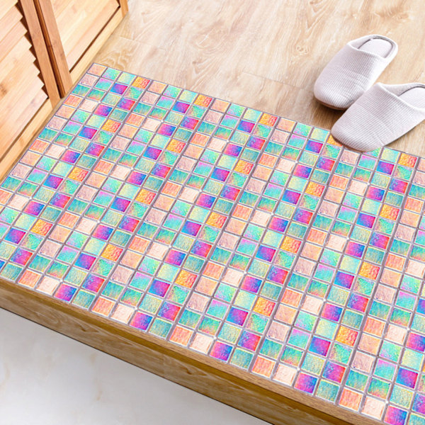 Kakeldekaler mosaik kakeldekaler i ett set om 10