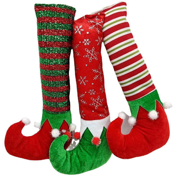 ##/3-pack Juldekorationer söta tomtebensrekvisita##/