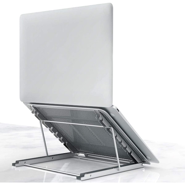##/Laptop Stativ Tablet, Foldbar Bærbar Ventileret Desktop Laptop Holder##/