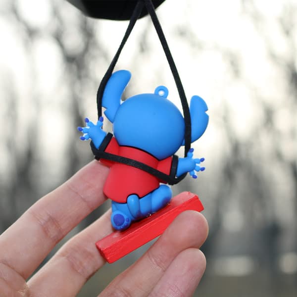 Hængende Skateboard Ornament til Bil Spejl Hængende Vedhæng