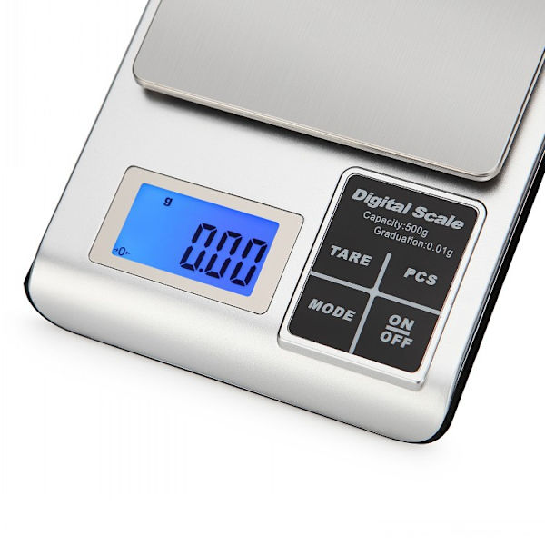 500 / 0,01 Gram Husholdningskokk Mini Smykkeskala Elektronisk S