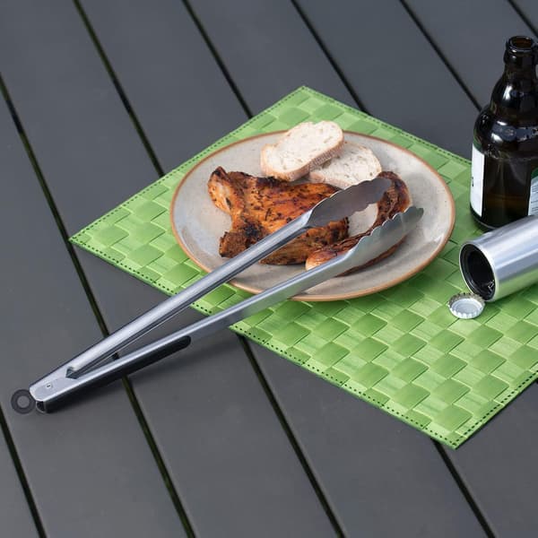 1 Grilltang, Rustfrit stål/plast, Længde: 39,4 cm, Clas