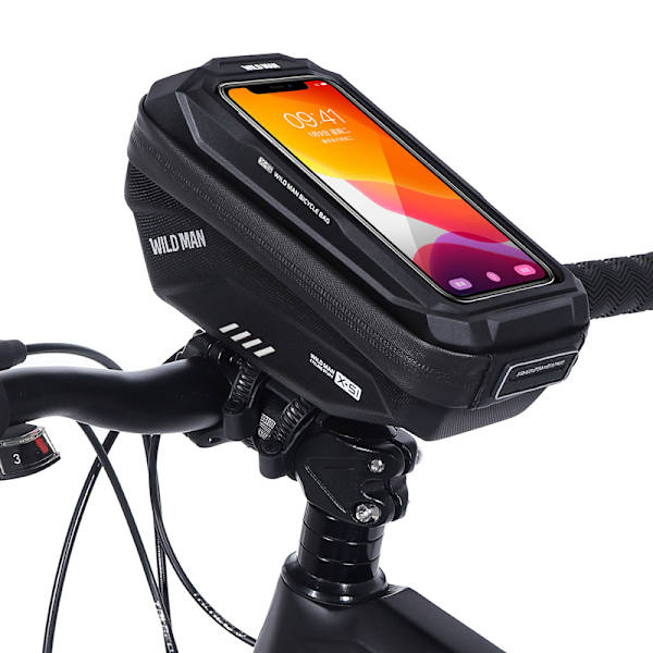 Cykeltelefonpose Rammepose, Vandtæt Cykeltelefonholder MTB Ramme