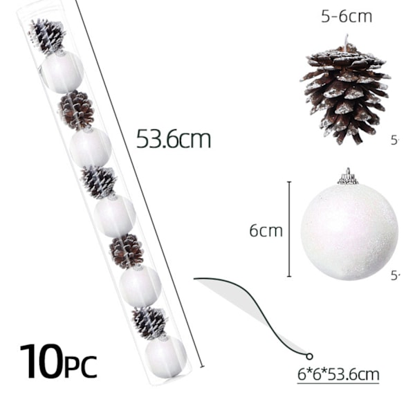 ##/10 kpl joulupallosylinteriä##/