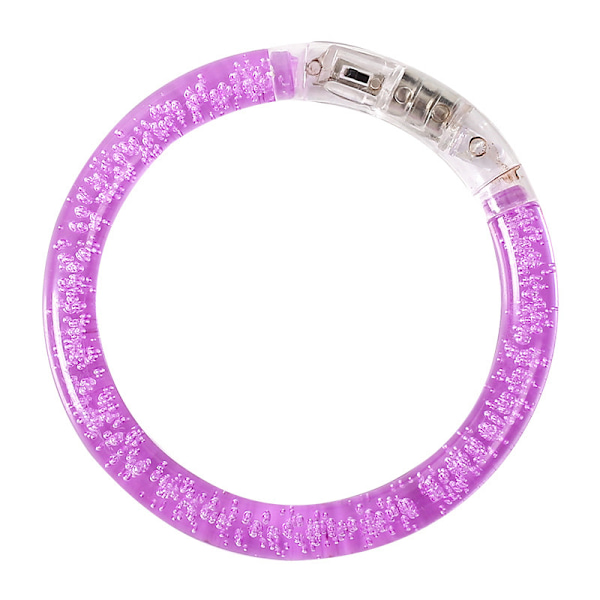 ##/St. LED-armband i akryl, återanvändbara, färgglada, blinkande, för Halloween, jul, konserter, bröllop, festdekoration, leksak, slumpmässiga färger##/