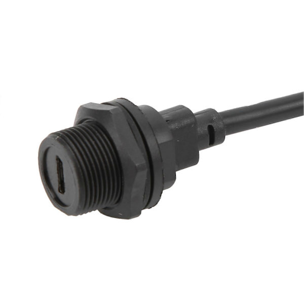 Vandtæt USB-stik IP67 MICRO USB Hun Han med Kabel Socket E10MCTFF/MCAM (0,3 meter)
