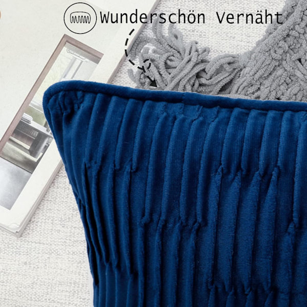 2 osainen yksivärinen samettityynynpäällinen setti, 2 osainen vaahteratynynpäällinen setti Dec