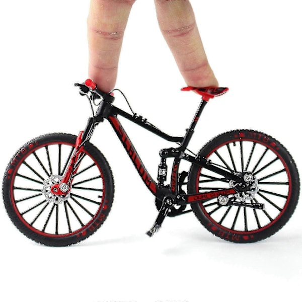 Mini 1:10 Legering Cykel Skala Model Skrivebordssimulering Ornament Finger Mountainbikes Legetøj