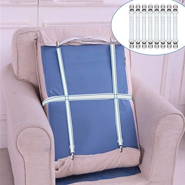##/Spänd lakan 4x stycken spännare för lakan, sängklädesklämmor##/