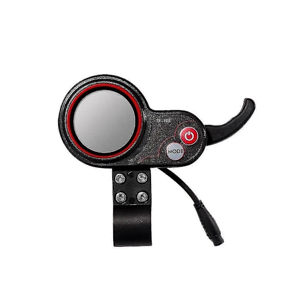 Elektrisk scooter kontakt 48v 20a instrumentpanel 6-pin stik elektronisk intelligent instrumentpanel elektrisk