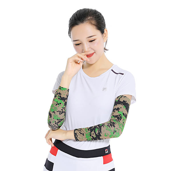 /#/4-pack armärmar solskyddsarmar Icy Sun UV-skydd UPF 50 skärmhandskar körning utomhusaktiviteter vuxna tatueringar täckning/#/