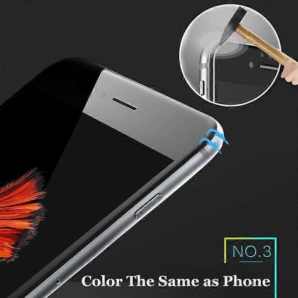 Heltäckande skärmskydd i härdat glas för i-Phone 11 Pro 7 8 Plus XR for iPhone XS Max
