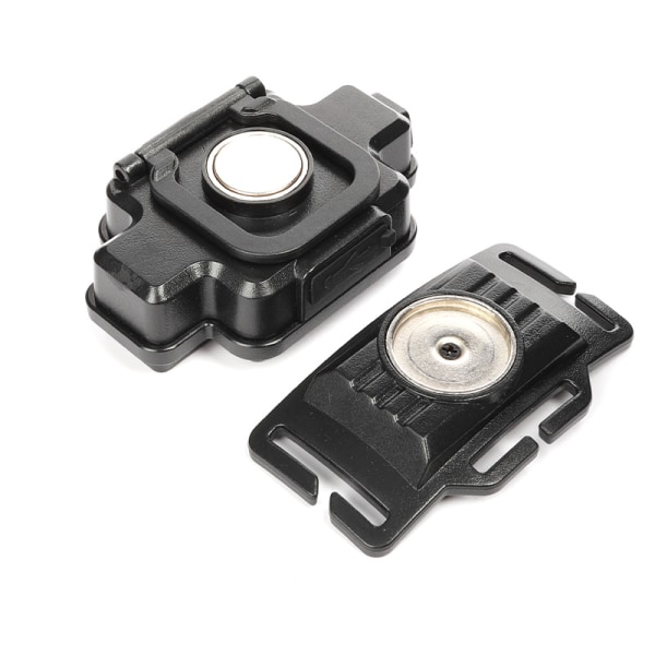 Ultralet Magnetisk Pandelampe USB Rød og Blå COB Pandelampe Udendørs