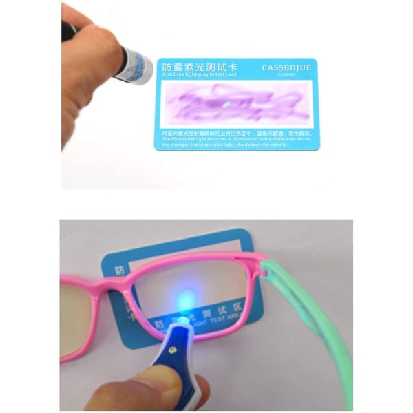 Sunrain Anti Blue Light Glasögon som är kompatibla med barndator Gla