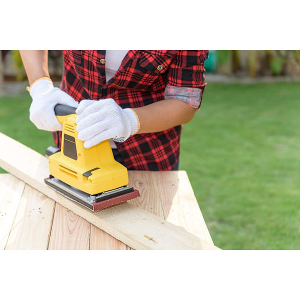 Sats med 40 slippapper / 93 x 190 mm / 10 x korn 60/80/120/240