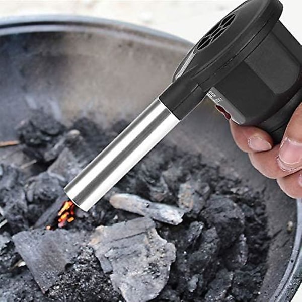 Grillblåsare - Bärbar elektrisk grillfläkt för utomhus