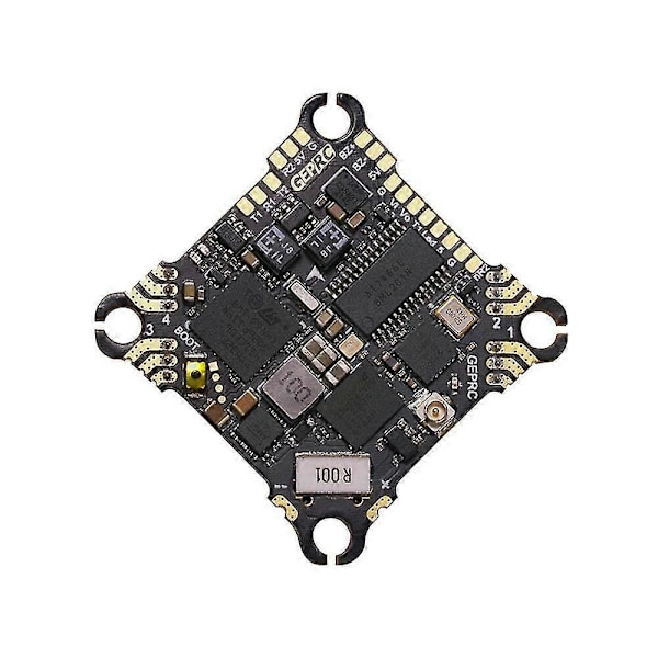 25,5x25,5 mm GEPRC TAKER F411 8Bit 12A AIO F4 OSD Flight Controller Innebygd 12A 24S 4in1 ESC