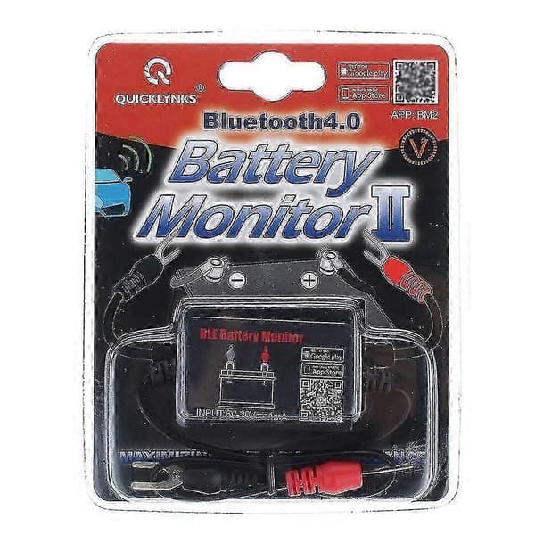 12v Bilbatteri Bluetooth 4.0 Diagnostisk Instrument Bm2 Batteriovervågnings Tester
