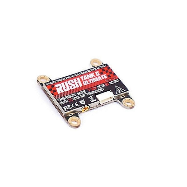 RUSH TANK II V2 Ultimate 5.8G 48CH Raceband PIT/25/200/500/800mW Omkopplingsbar 2-8S VTX FPV Sändare