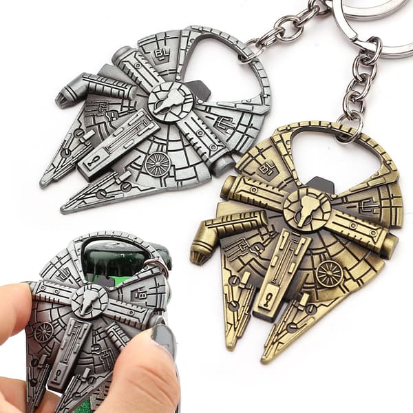 Tvådelad nyckelringsflasköppnare, Nyckelring, Star Wars-gåva