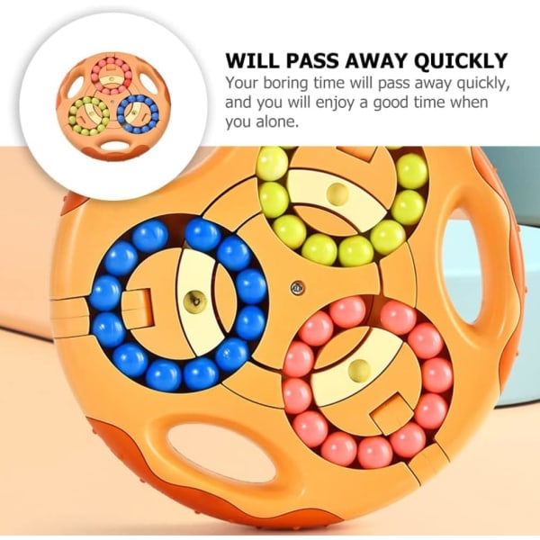 Magic Bean Cube (Oranssi) Oppimislelut Magic Bean Magic Cube T
