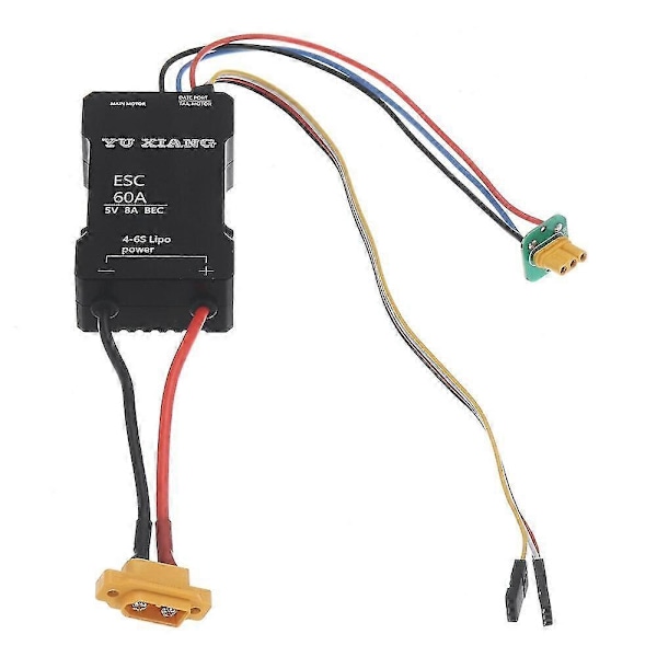 YXZNRC F280 3D/6G 6CH RC Helikopter Delar 46S BEC 5V/8A 60A ESC