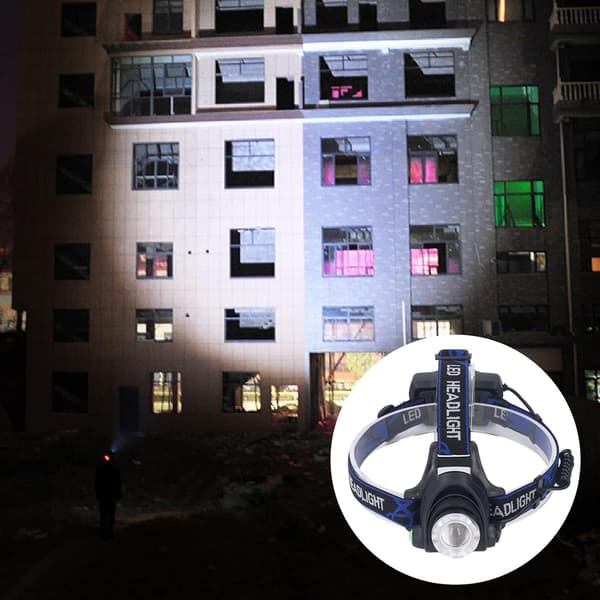 Induksjonshodelykt, LED-søkelys, fiskelys, vanntett