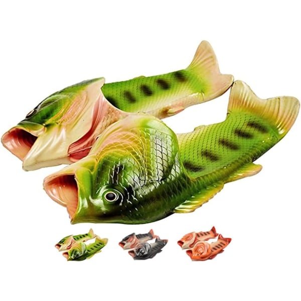 Green Beach Creative Fish Skor Unisex EVA Duschsandaler Sommar