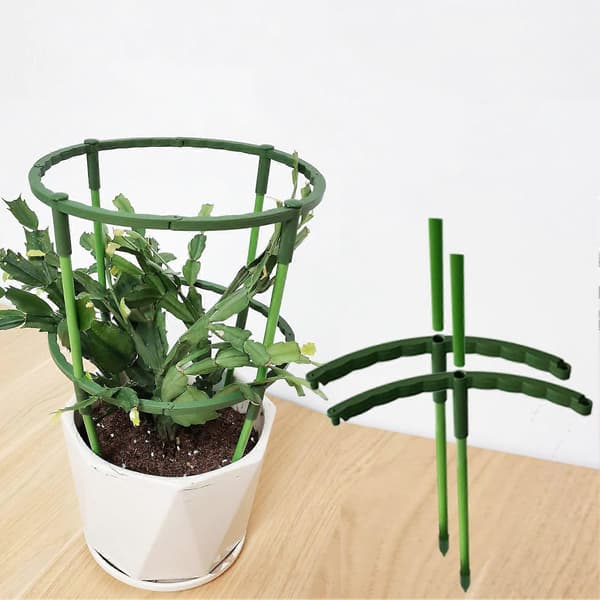 6 Set Universal Växtstöd Flerlagers Plast Klätterväxter Stödställ Trädgårdsartiklar 15cm