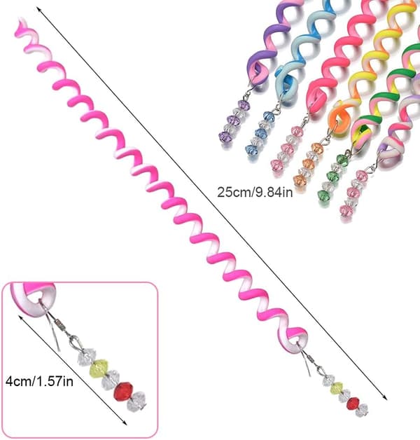 ##/6 STK/Set Hårstyling Twist-klämmor för Kvinnor och Flickor Fläta Verktyg DIY##/