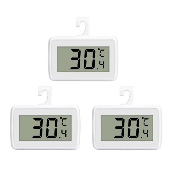 Termometer, Kjøleskap Fryser Termometer digital med Les LCD Di