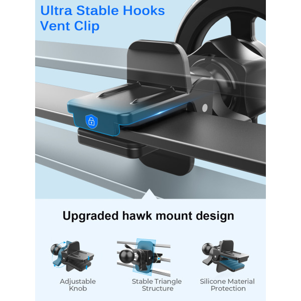 Magnetisk bilholder for iPhone 14 MagSafe bilholder
