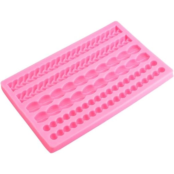 Silikone Perlekæde Fondantform til Bløde Fondantperler
