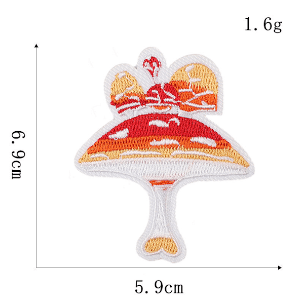 /#/12 pakke tegneserie patches, broderede klud patches/#/