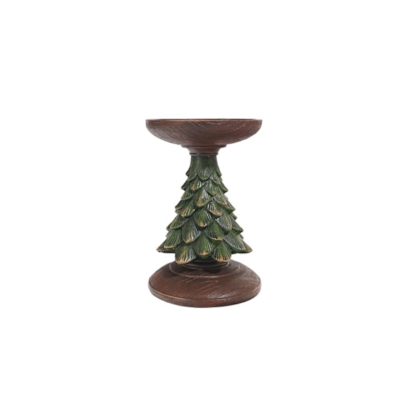 1 stk. Medium vintage juletræslysestage, håndværksornament