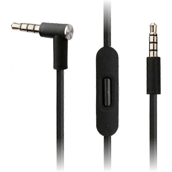 Ljudkabel Kompatibel med Beats By Dr Dre Solo2 / Solo3 / Studio 2 & 3 Hörlurar med Inline-Fjärrkontroll, Volym