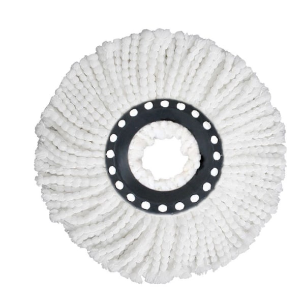 3 stk Spin Mop Hodeerstatning, Mikrofiber Bomulls Mop Hode, 16cm