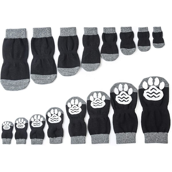 M-2 Par Pet Heroic Anti-Slip Sokker til Hunde og Katte - Beskyttelse