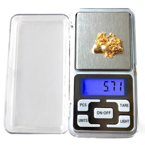 1 Præcisionskøkkenvægt, 0,01g-500g, Mini Multifunktionel Foo