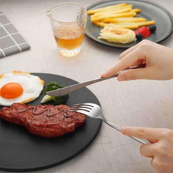 ##/Bestikksett speilpolert rustfritt stål 24 deler gavepakke##/
