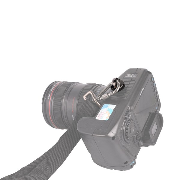 #1/4" kameraskruemontering Quick Release System Bærerem Adapter QR-plade Kameratilbehør til stativ Stativskrueadapter#