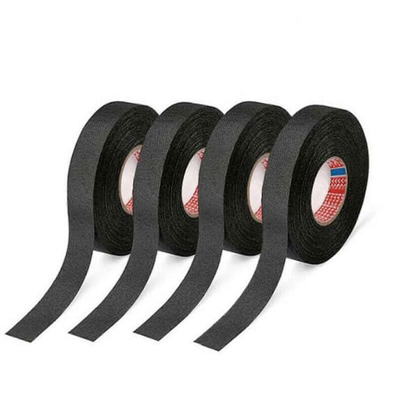 25m Vanntett Bil Ledningsnett Kabel Flanell Selvklebende Stoff Isolerende Tape 9mm