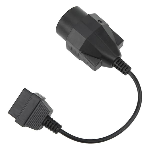 OBD II -sovitinkaapeli, 20-nastainen OBD2-liittimeen, pyöreä diagnostiikkatyökalun kaapeli