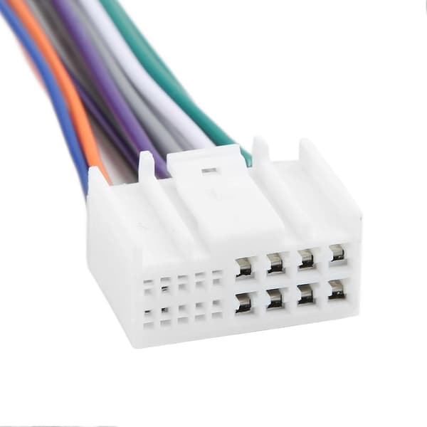2 stk. Stereo Ledningsnet Adapter AUX Input Kabel Udskiftning til Hyundai IX35 Elantra Santa Fe Sonata