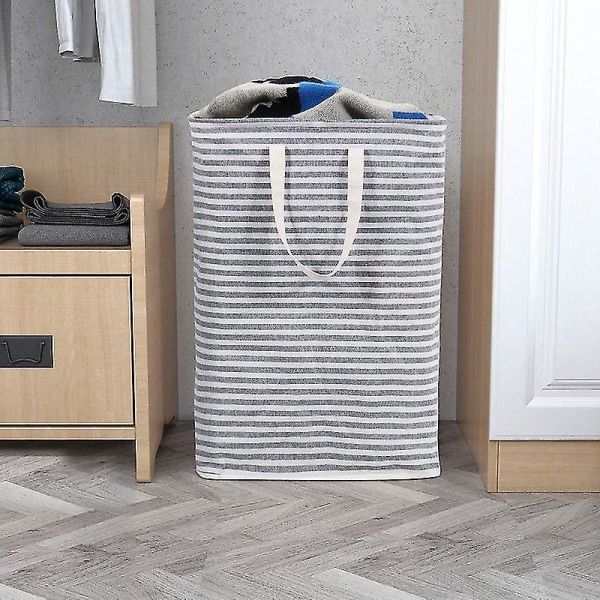 Skittentøykurv 72l Foldbar Vanntett Stoff Med Stor C