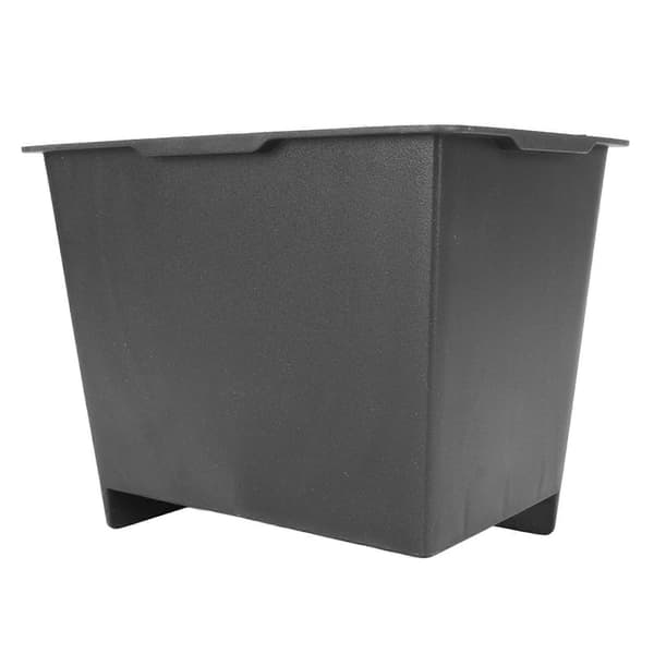 4 stk. stablebare sengerforhøyere ABS sklisikre møbelforhøyere for seng, skrivebord, sofa, bord, svart, 15 cm